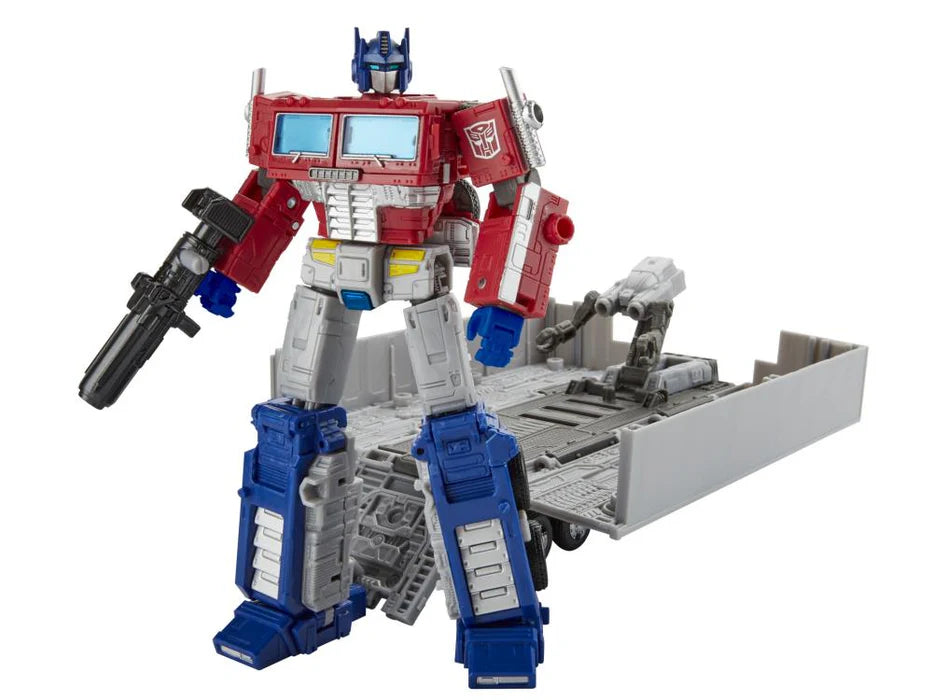Transformers Legacy United Leader Class War For Cybertron: Earthrise Optimus Prime Figure