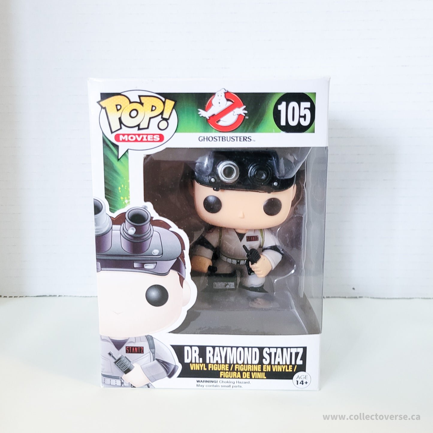 Dr Raymond Stantz #105 - Ghostbusters Funko Pop! Vinyl Figure