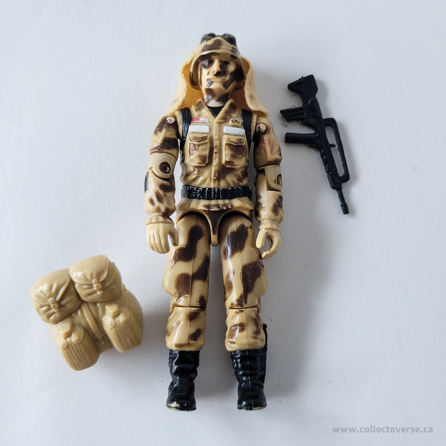 GI Joe Dusty V1 1985 ARAH Vintage Complete