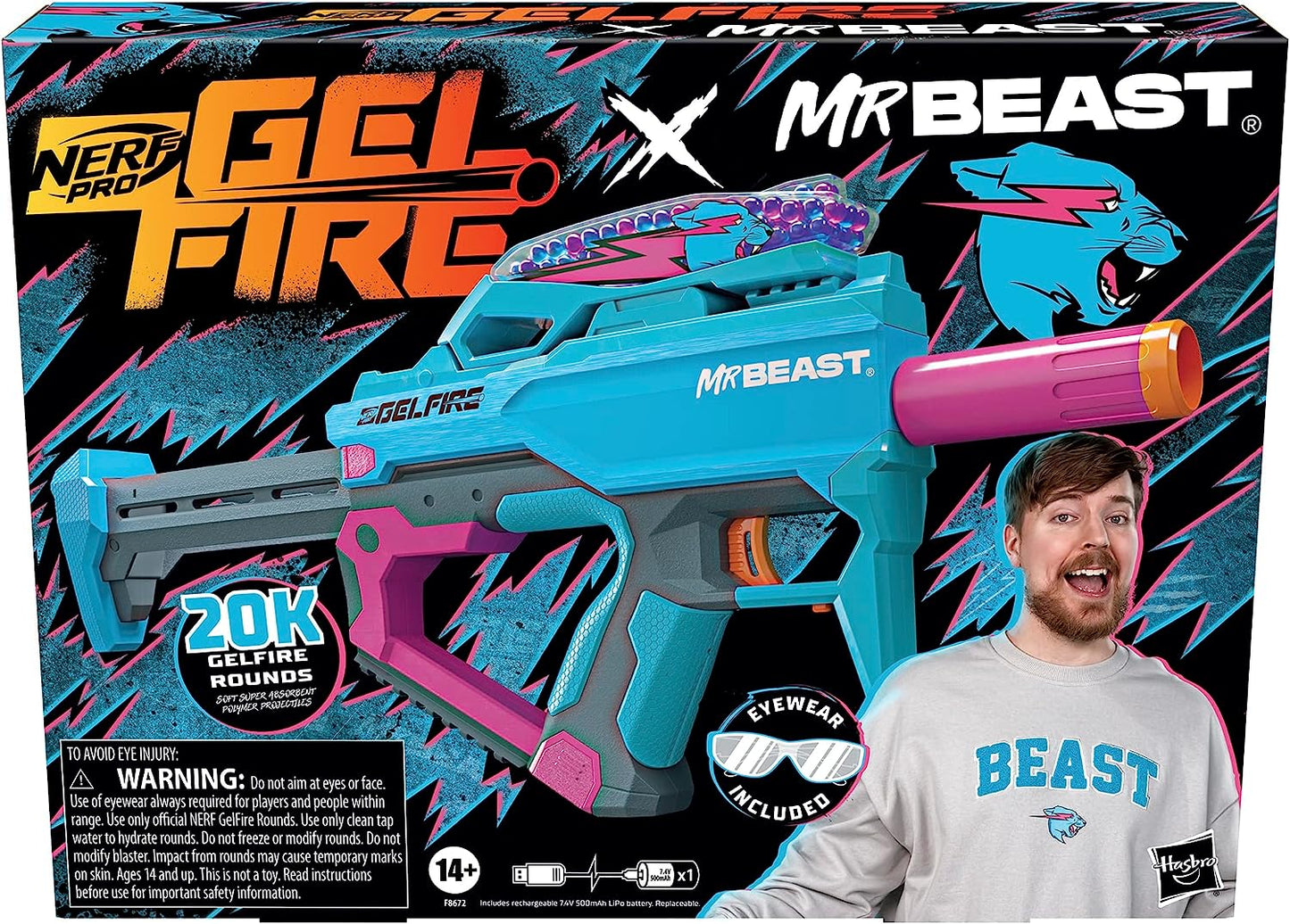 Nerf Pro Gelfire X MrBeast