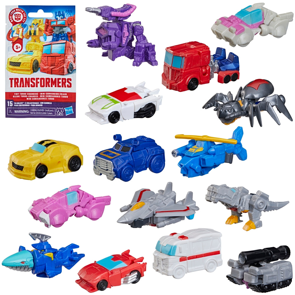 Transformers Tiny Turbo Changers Mini Action Figures