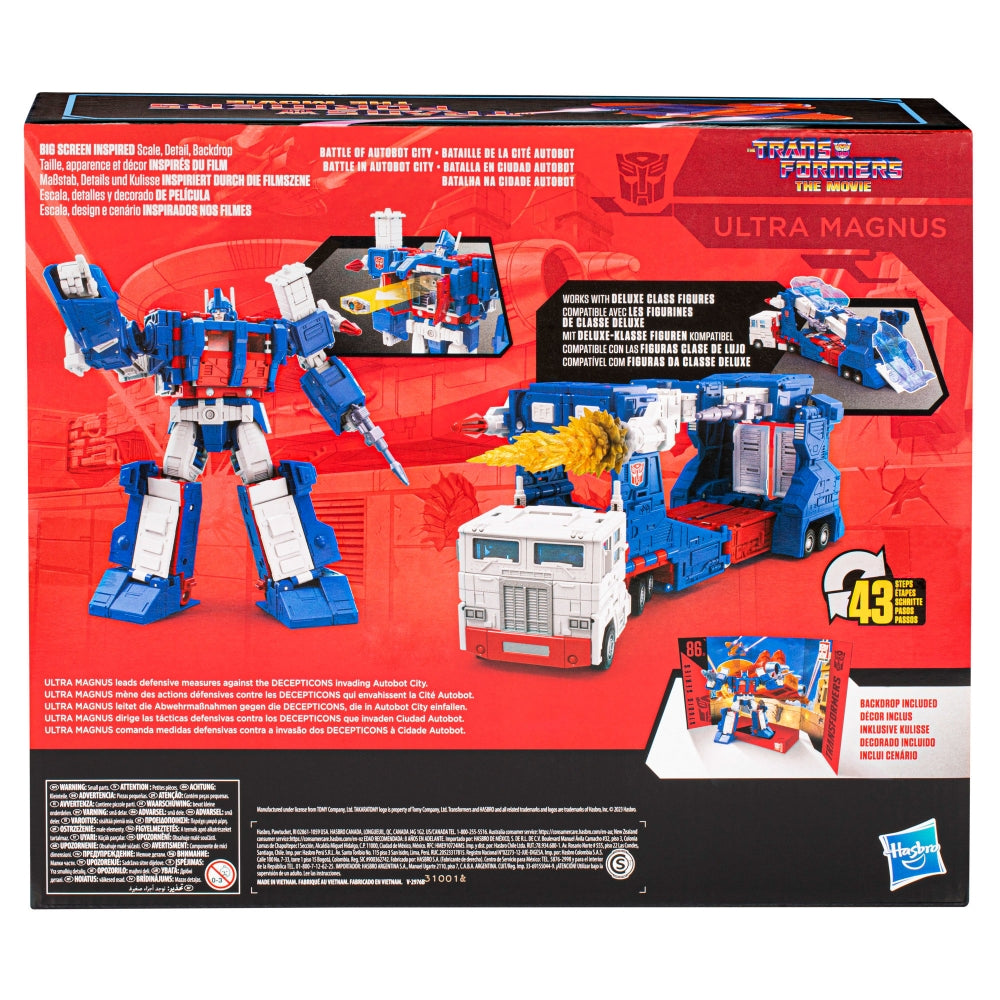 Transformers Studio Series Commander Class The Transformers: The Movie 86-21 Ultra Magnus