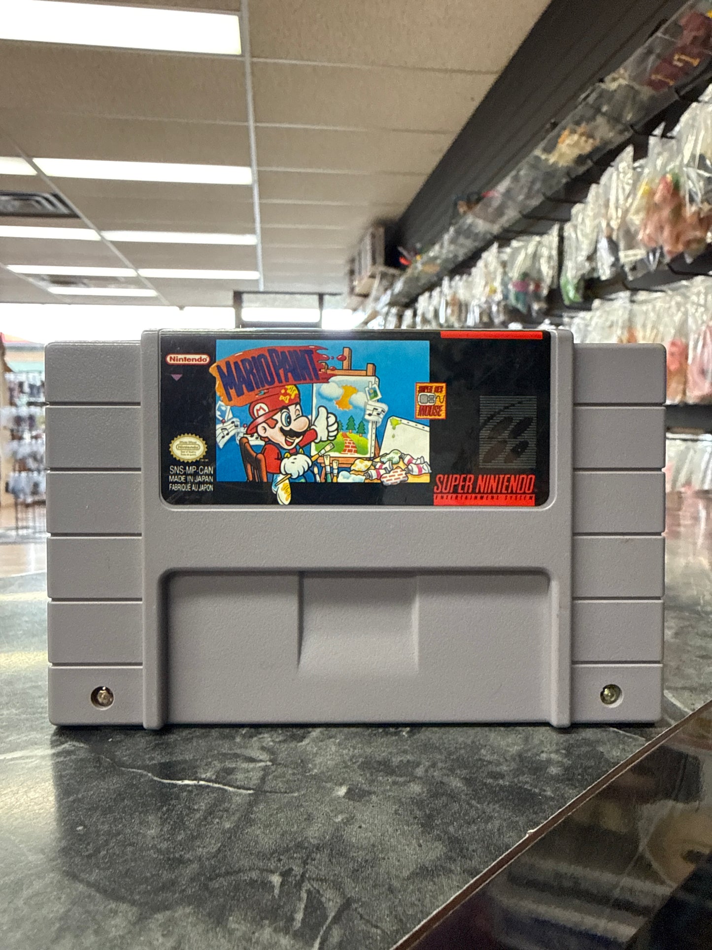 Mario Paint (Super Nintendo SNES, 1992)
