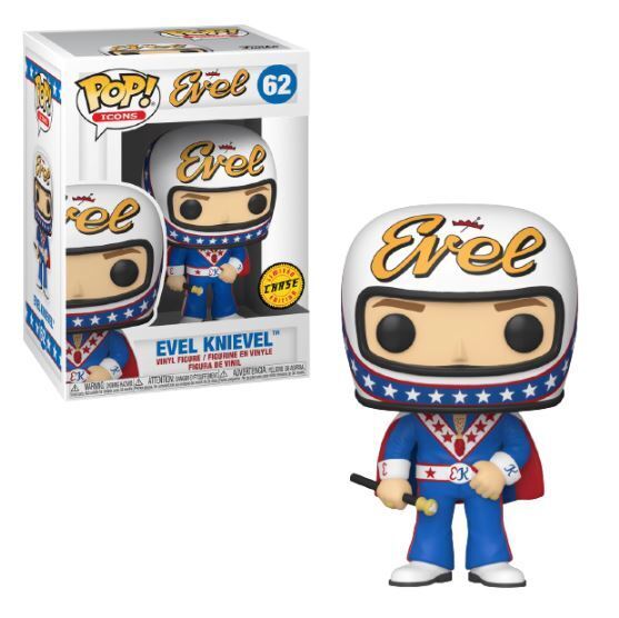 Evel Knievel #62 CHASE - Funko Pop! Vinyl Figure