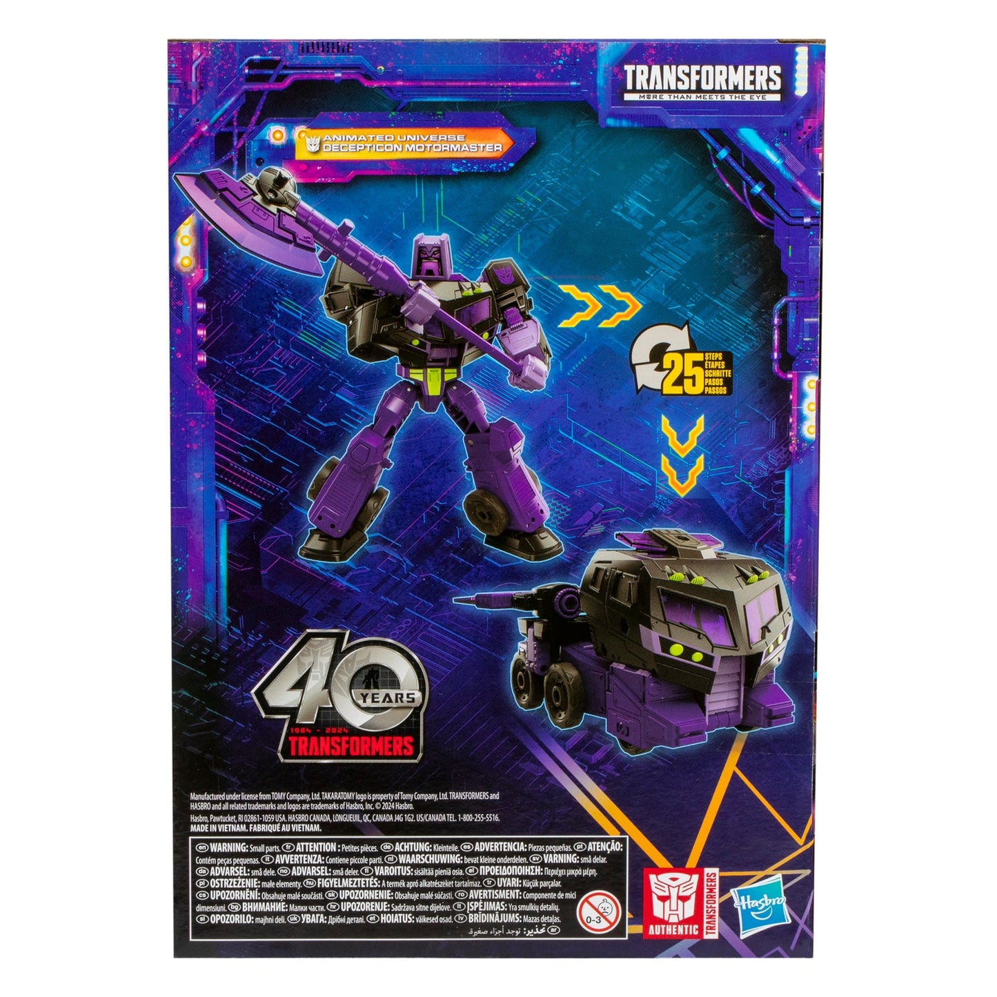 Transformers Legacy United Voyager Class Transformers: Animated Universe Decepticon Motormaster