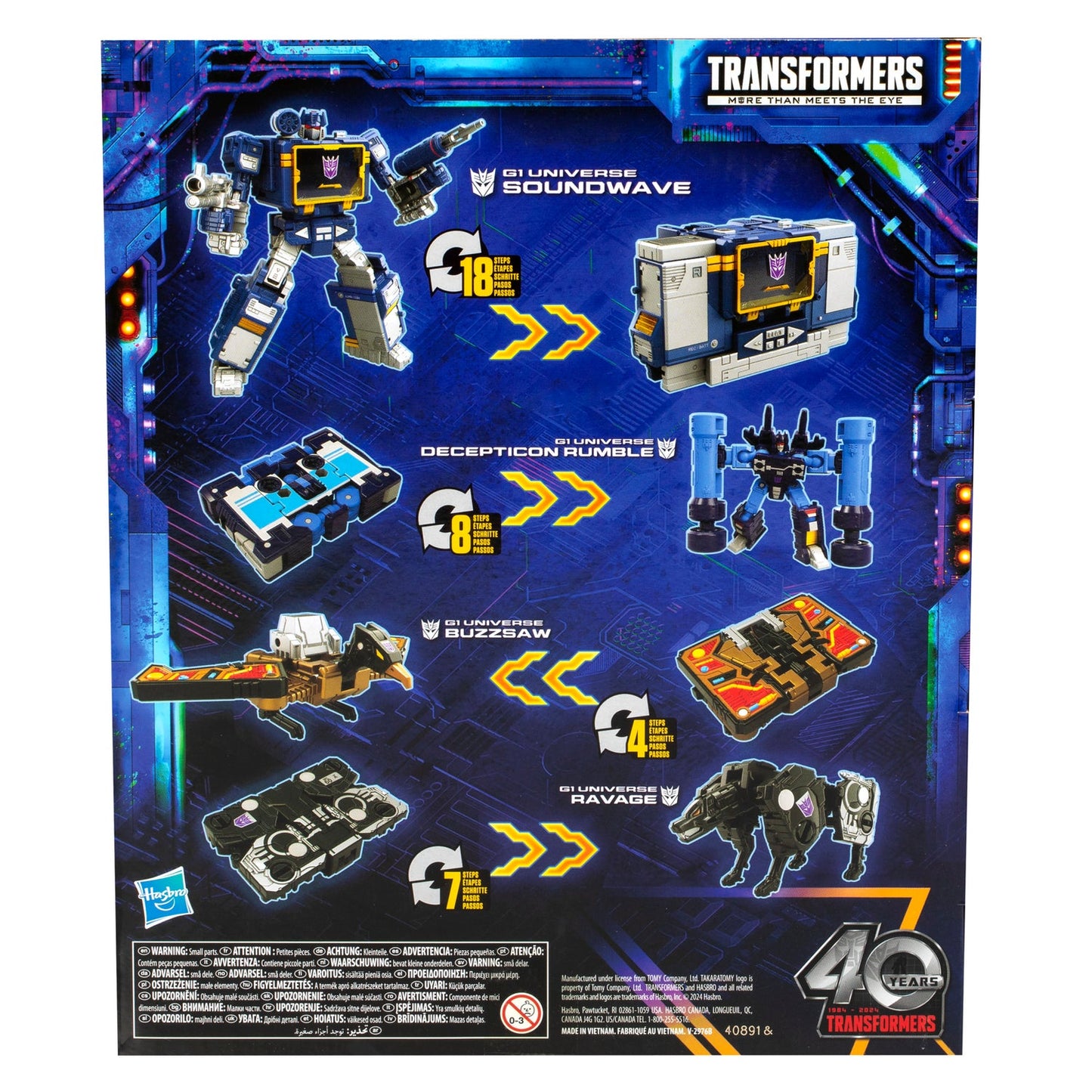 (Pre-order) Transformers Legacy United Voyager Class G1 Universe Soundwave