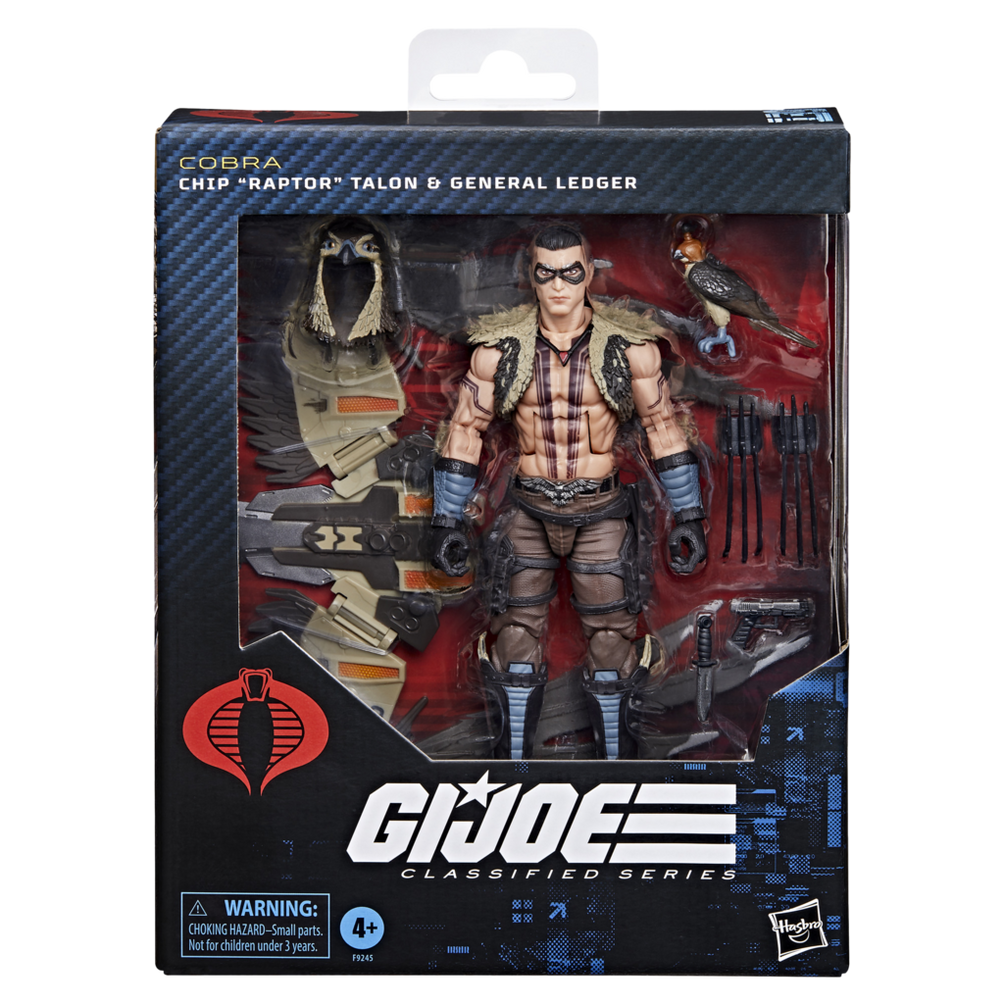 G.I. Joe Classified Series #139, CHIP "RAPTOR" TALON & GENERAL LEDGER