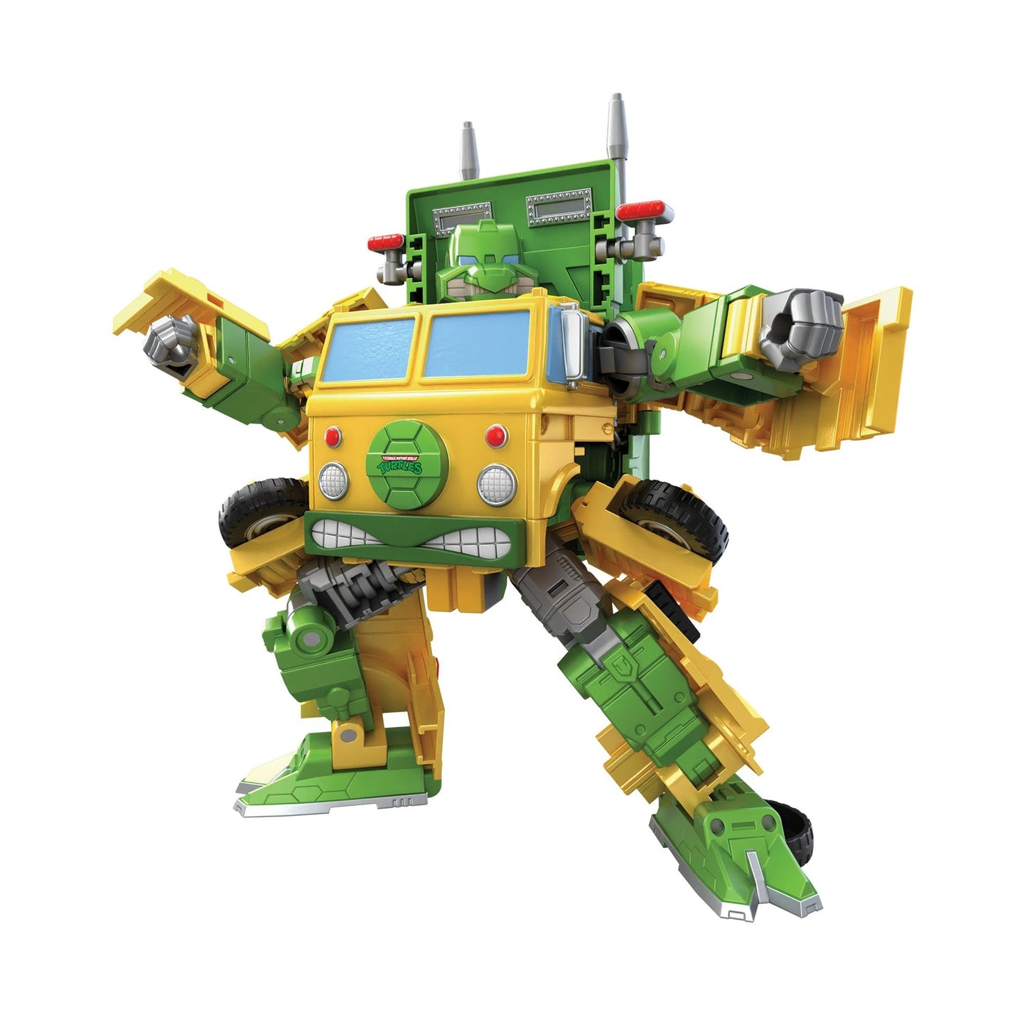 Transformers Collaborative Teenage Mutant Ninja Turtles x Transformers Party Wallop Figure