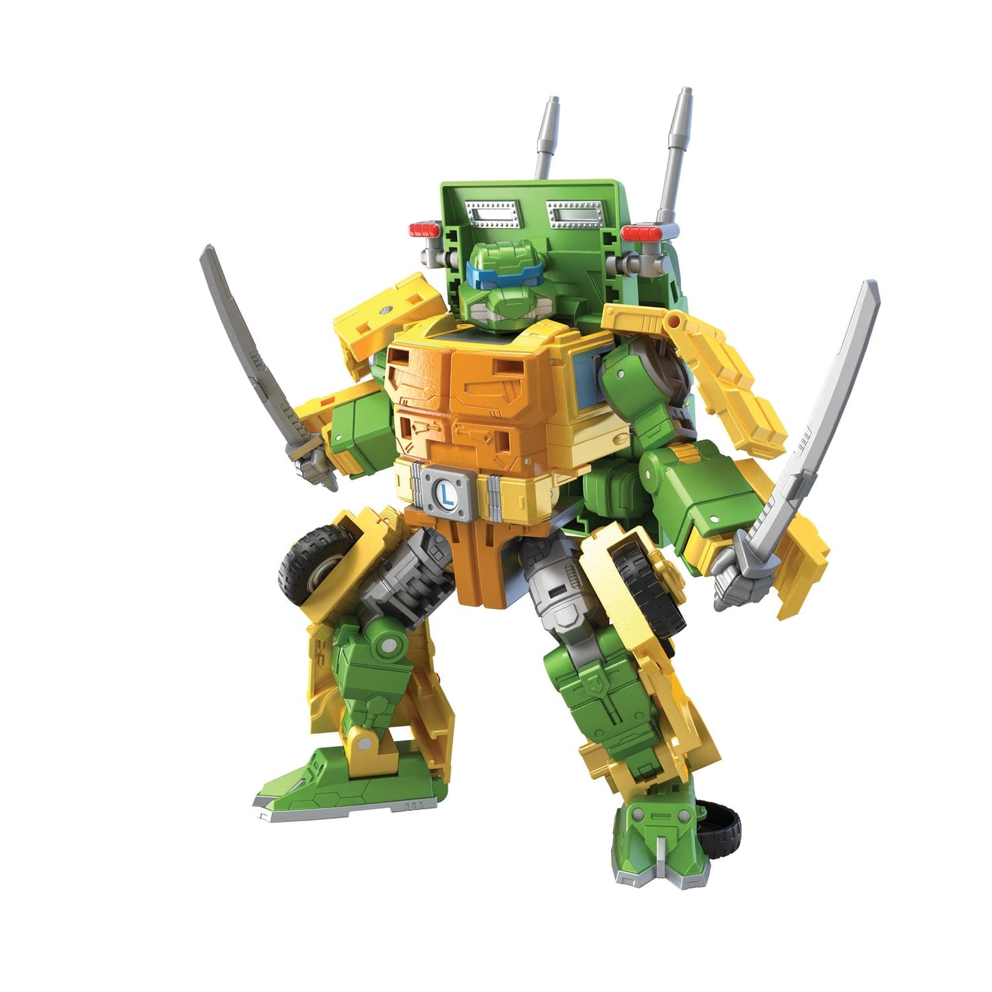 Transformers Collaborative Teenage Mutant Ninja Turtles x Transformers Party Wallop Figure