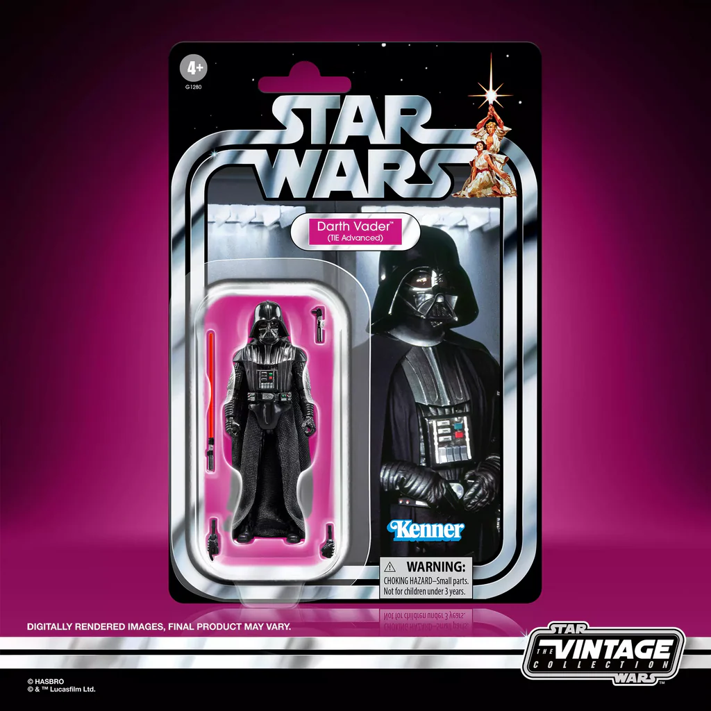 Star Wars: The Vintage Collection - Darth Vader’s TIE Advanced Action Playset