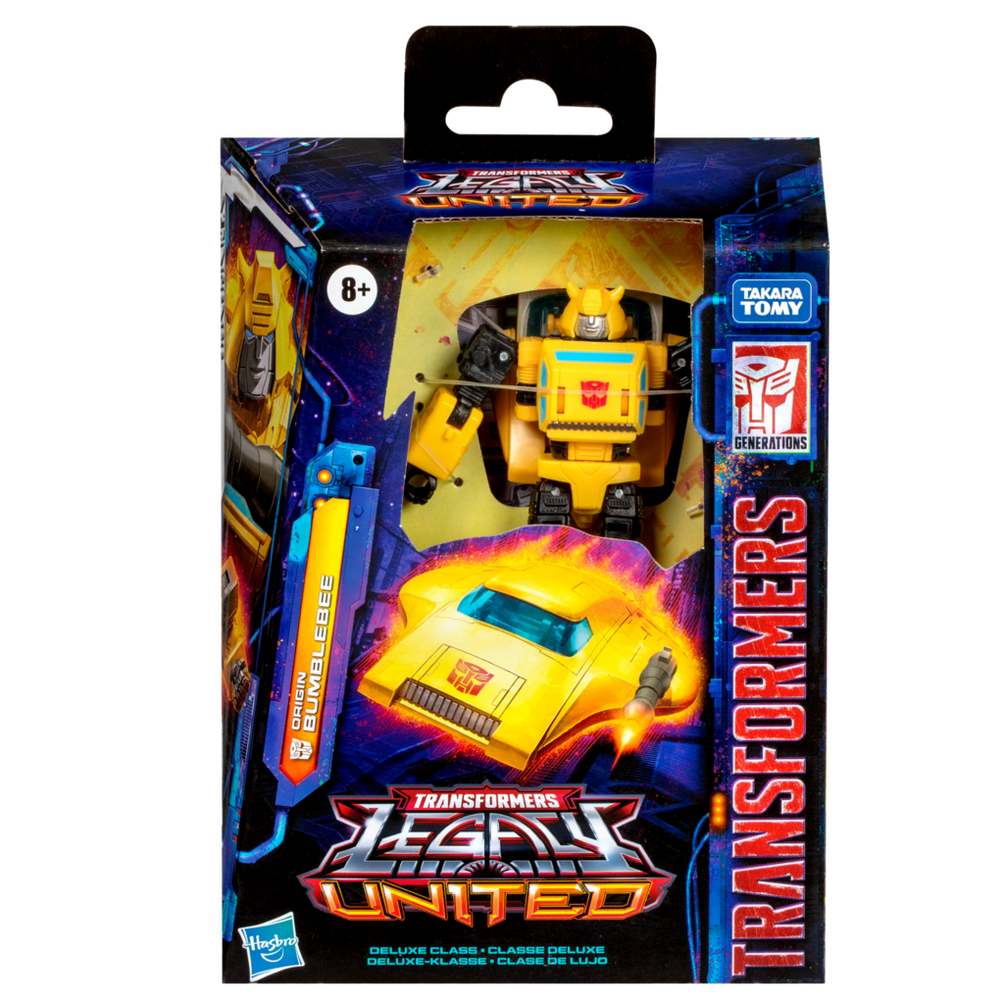 Transformers Legacy Deluxe Class Origin Bumblebee