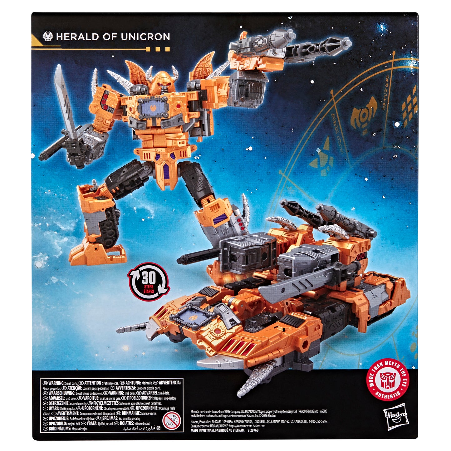 (Pre-Order) Transformers Age of the Primes Leader Class Herald of Unicron