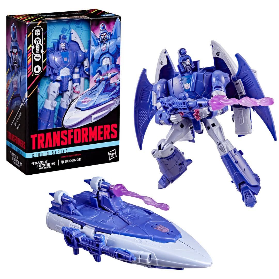 Transformers Studio Series MTMTE Collection The Transformers: The Movie Voyager Class Scourge (Target Exclusive)