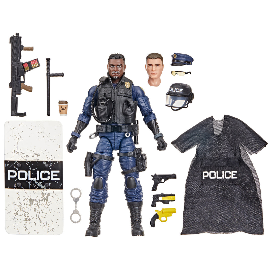 G.I. Joe Classified Series Legacy Collection: Action Joe — Police Emergency Service Unit (ESU) 6 inch Action Figure