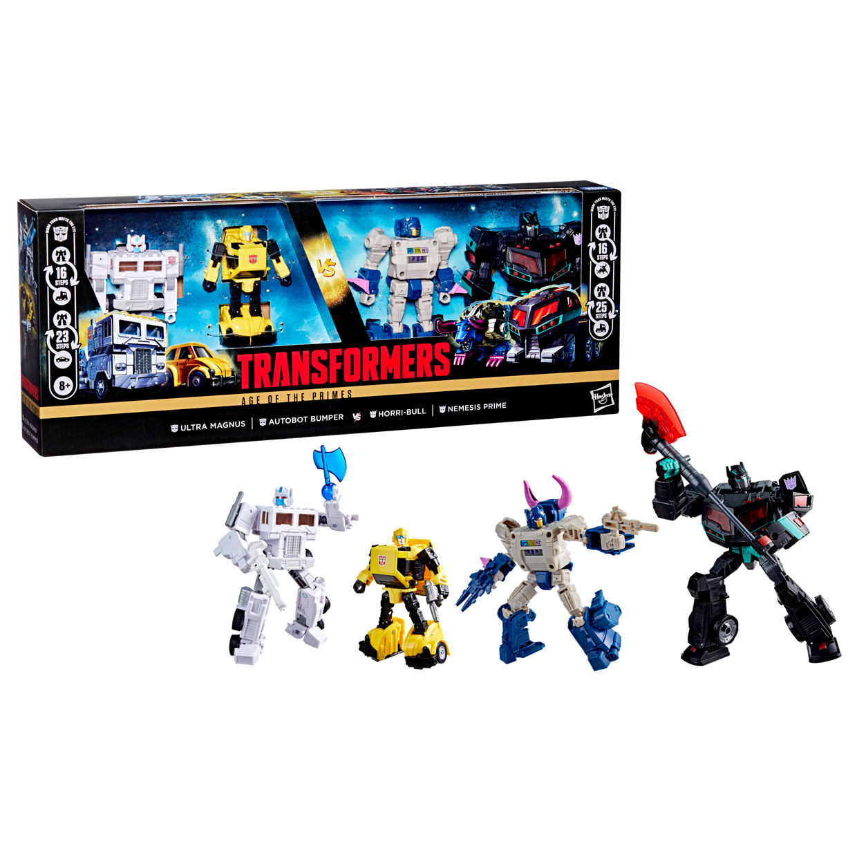(Pre-Order) Transformers Age of the Primes Action Figure 4-Pack