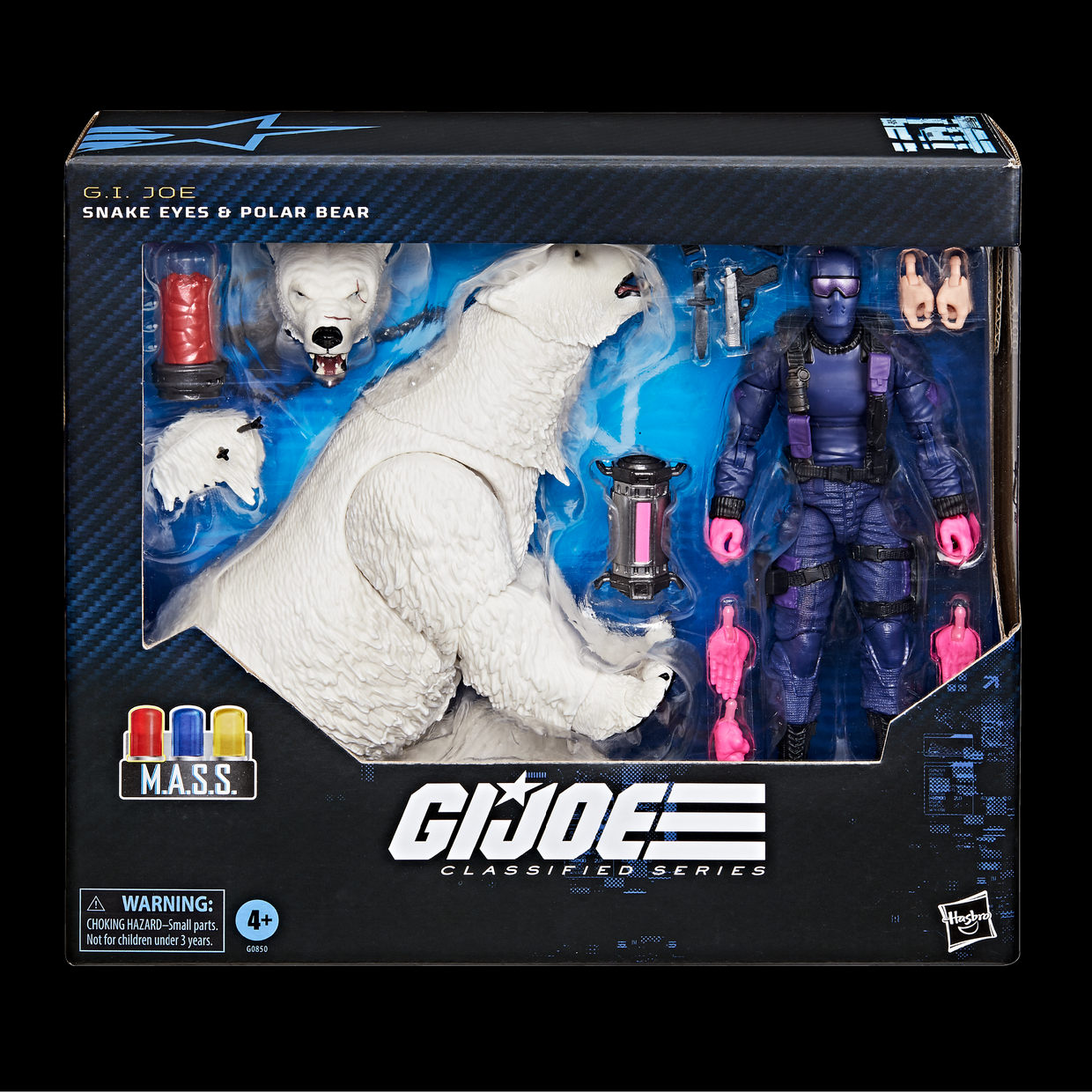 (Pre-Order) G.I. Joe Classified Series #161, Snake Eyes & Polar Bear