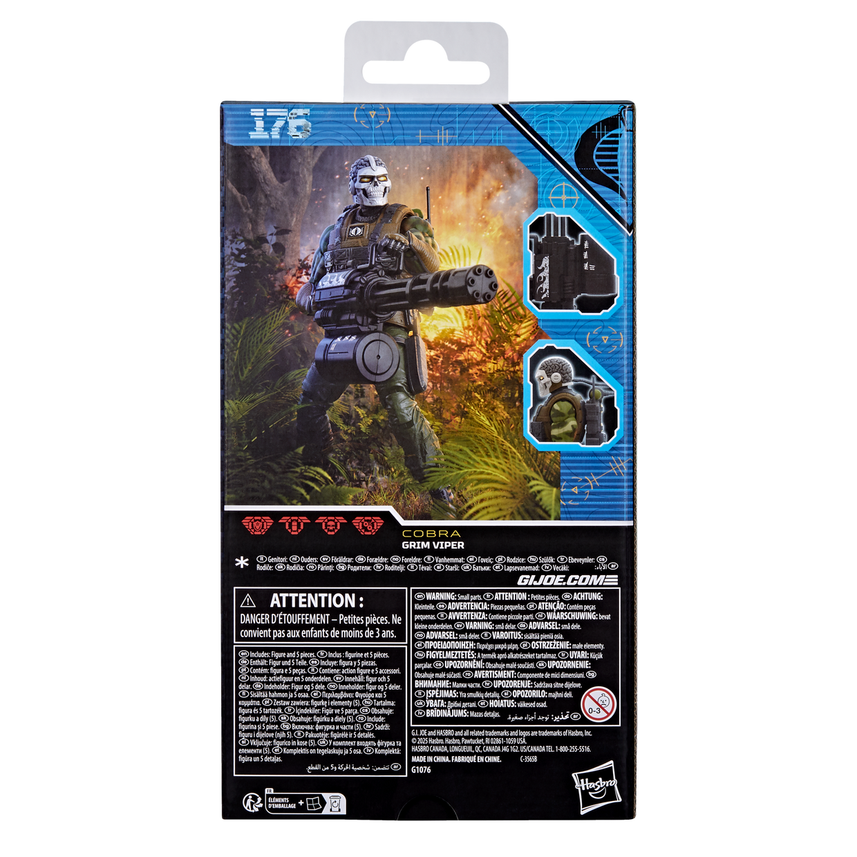 (Pre-Order) G.I. Joe Classified Series #176, Grim Viper