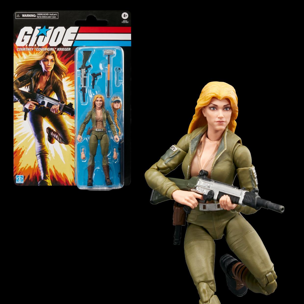 (Pre-Order) G.I. Joe Classified Series Retro Cardback Courtney “Cover Girl” Krieger