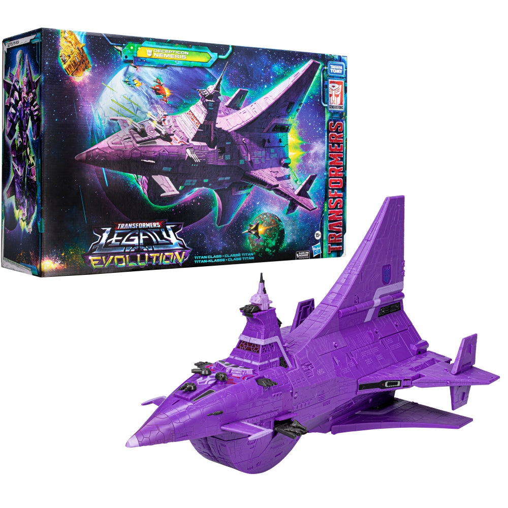 (Pre-Order) Transformers Legacy Evolution Titan Decepticon Nemesis ( Reissue )