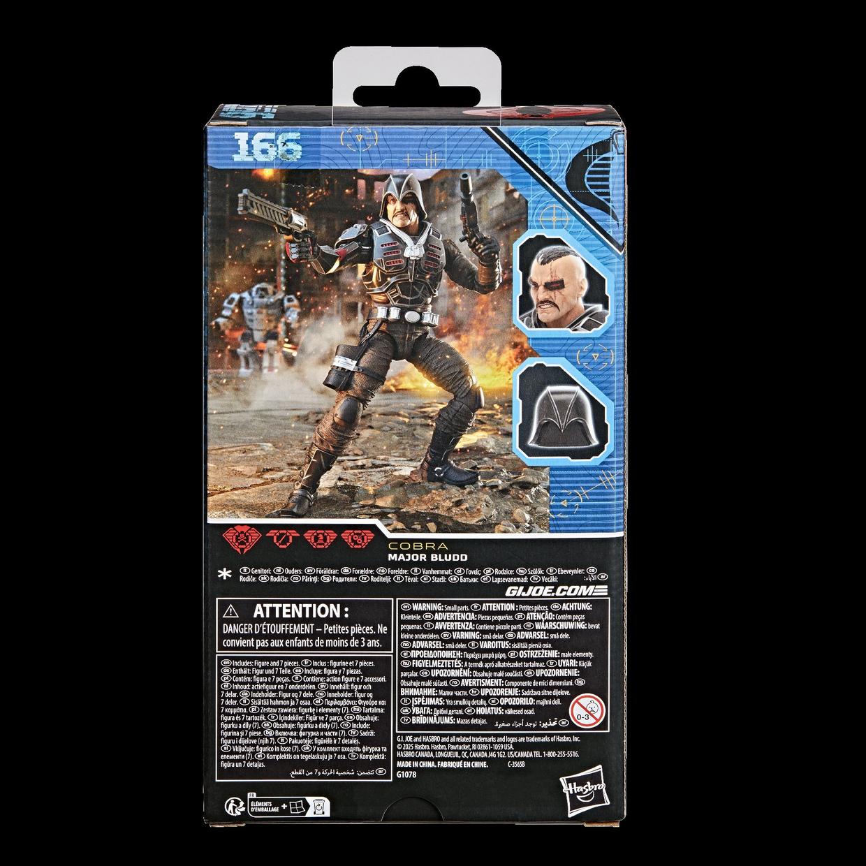 (Pre-Order) G.I. Joe Classified Series #166, Major Bludd