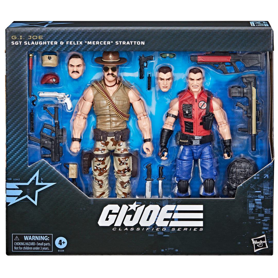 (Pre-Order) G.I. Joe Classified Series #173, Sgt Slaughter & Felix 'Mercer' Stratton