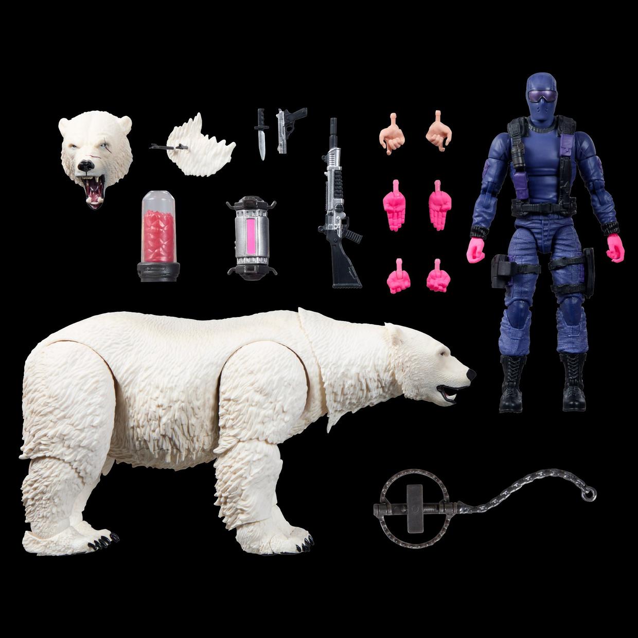 (Pre-Order) G.I. Joe Classified Series #161, Snake Eyes & Polar Bear