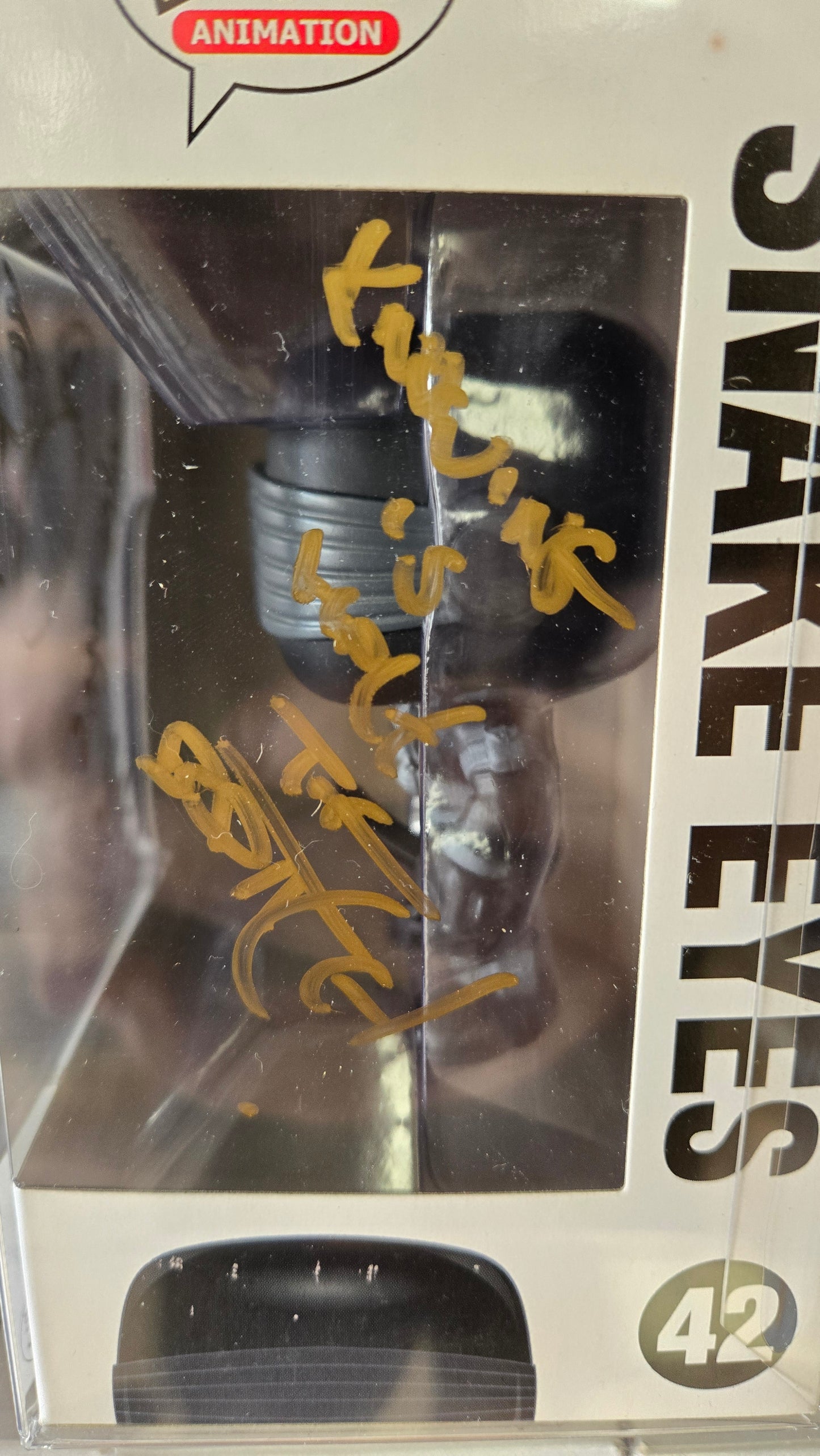 Snake Eyes #42 *SIGNED* - Gi Joe Funko Pop! Vinyl Figure