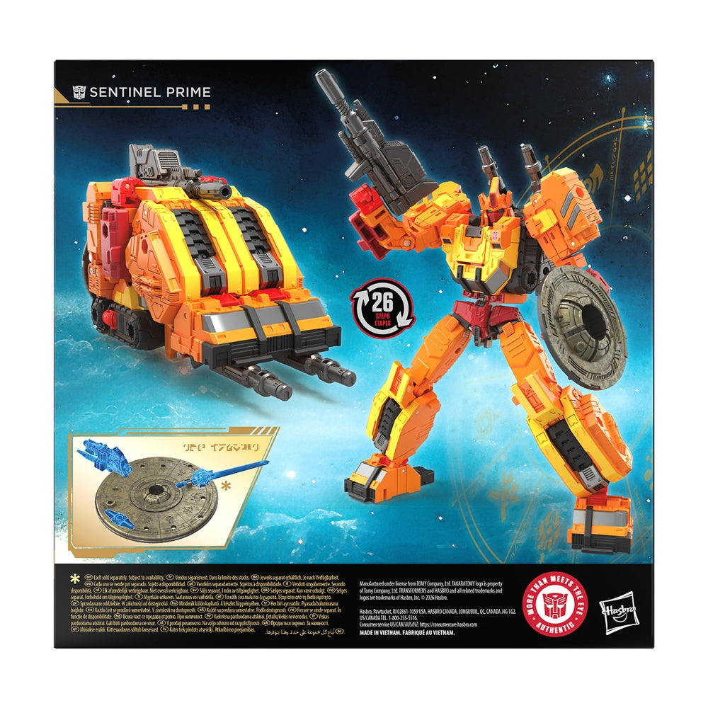(Pre-Order) Transformers Generations Age Of The Primes Sentinel Artifact Pack