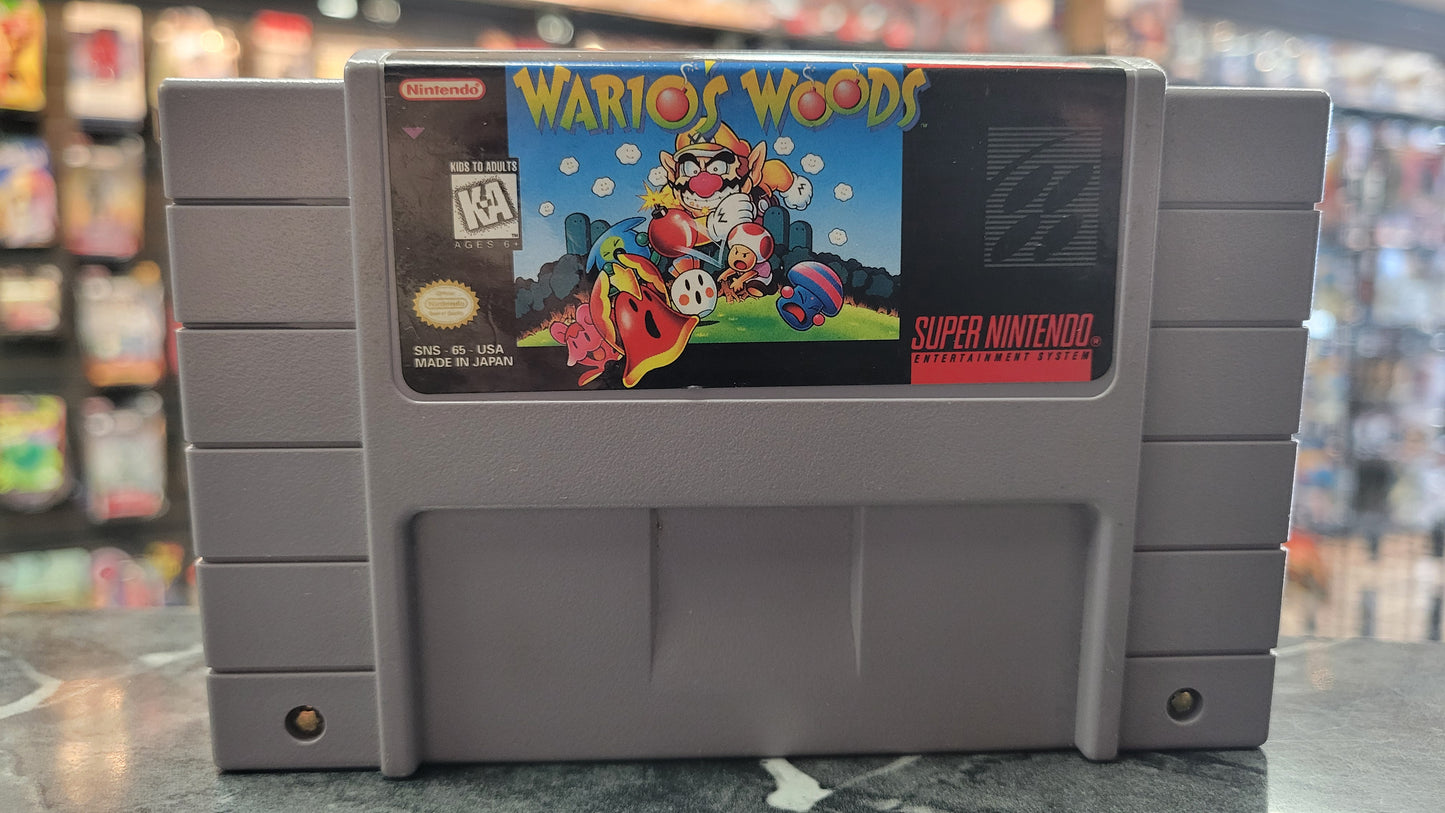 Warios woods (Super Nintendo SNES, 1994)
