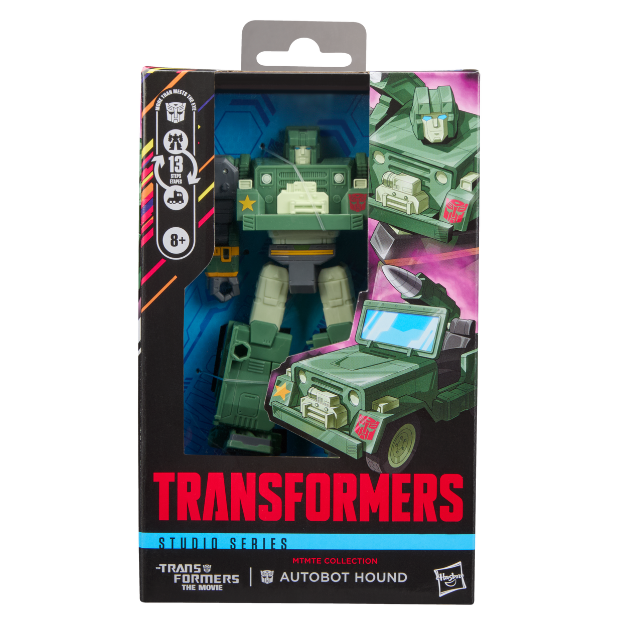 Transformers Studio Series MTMTE Collection The Transformers: The Movie Deluxe Class Autobot Hound Action Figure ( Target Exclusive )