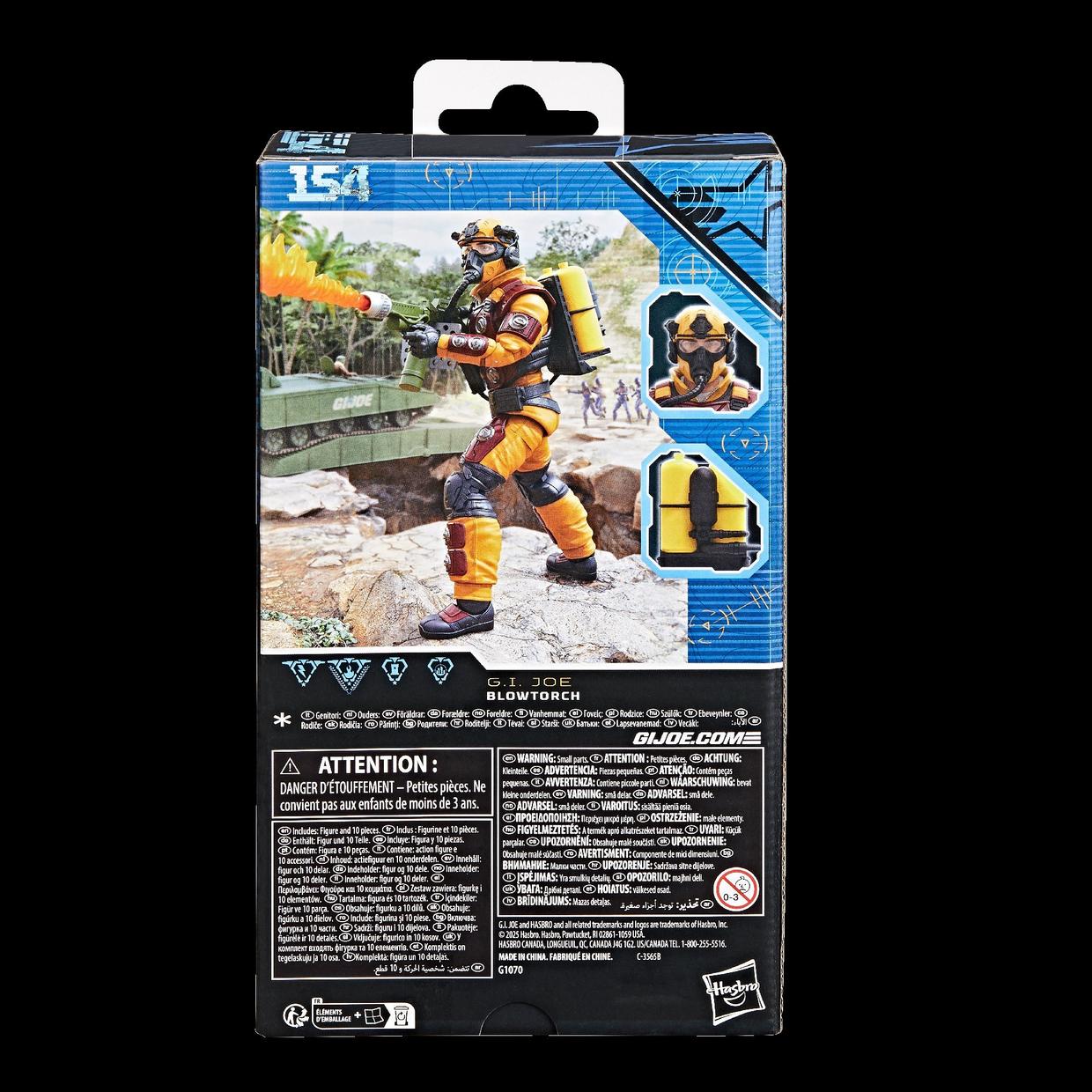 (Pre-Order) G.I. Joe Classified Series #154, Blowtorch