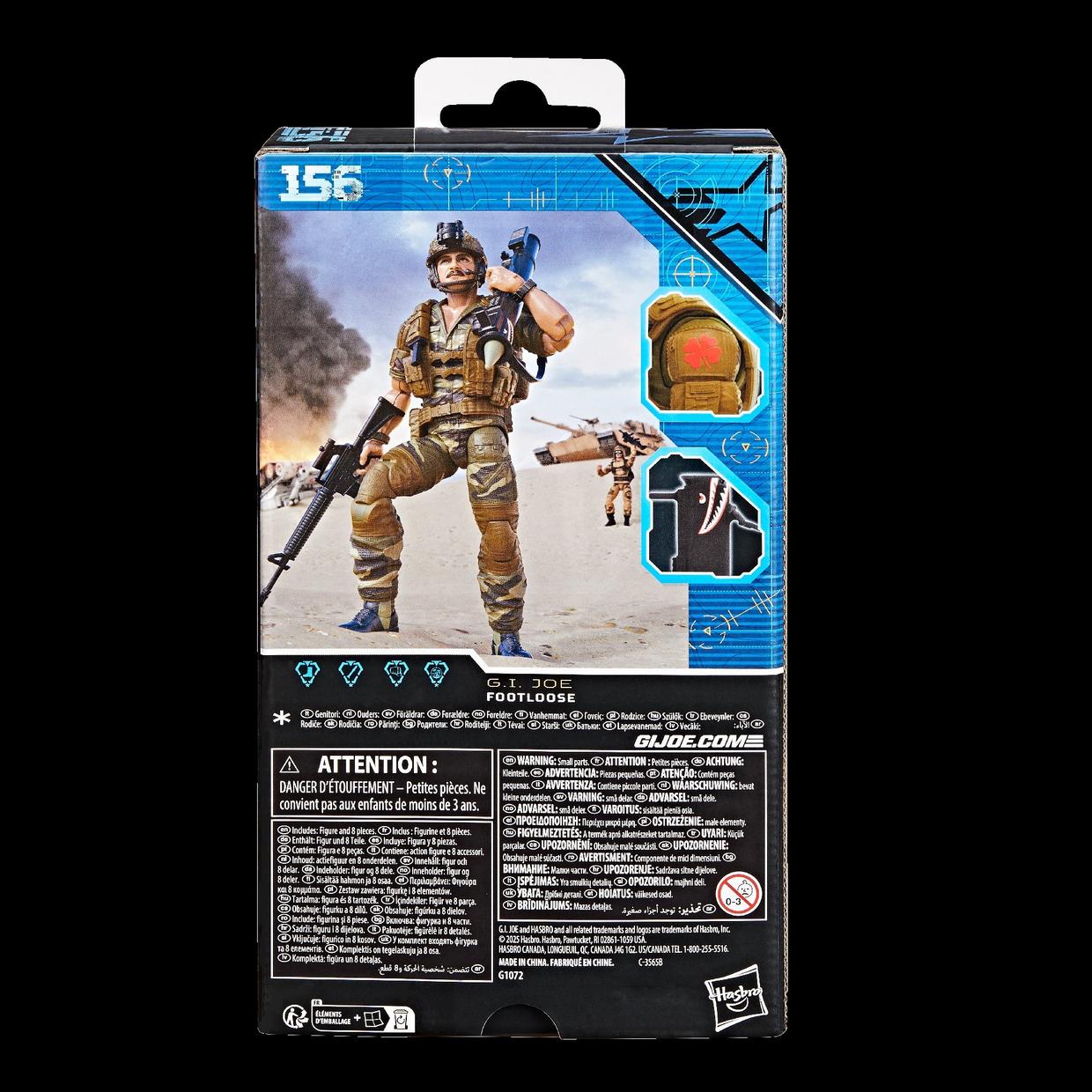(Pre-Order) G.I. Joe Classified Series #156, Footloose