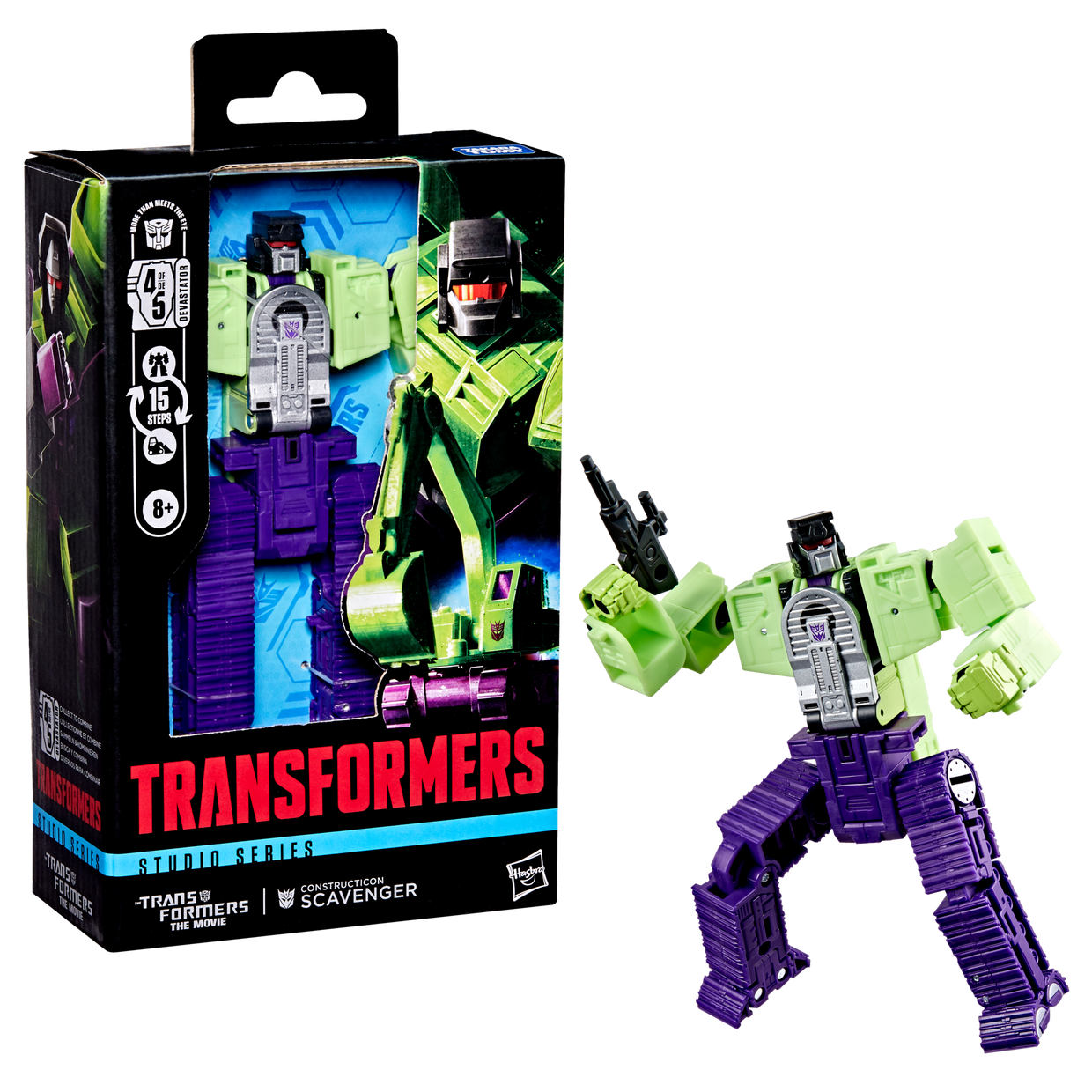 Transformers Studio Series Deluxe Class Transformers Studio Series Deluxe Class The Transformers: The Movie Constructicon Scavenger