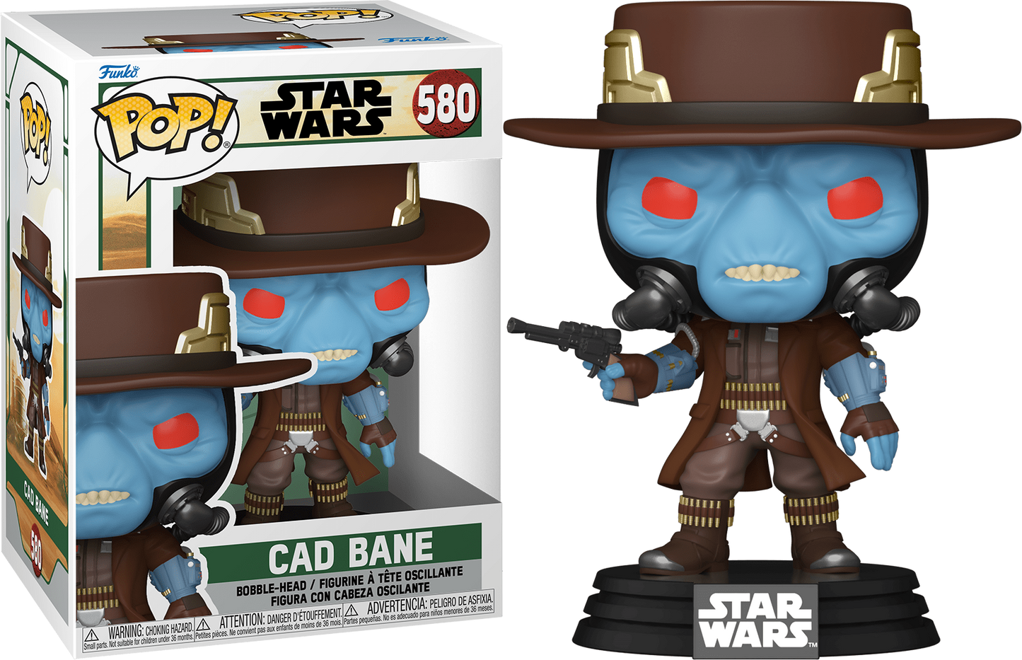 Cad Bane #580 - Star Wars Book of Boba Fett Funko Pop! Vinyl Figure