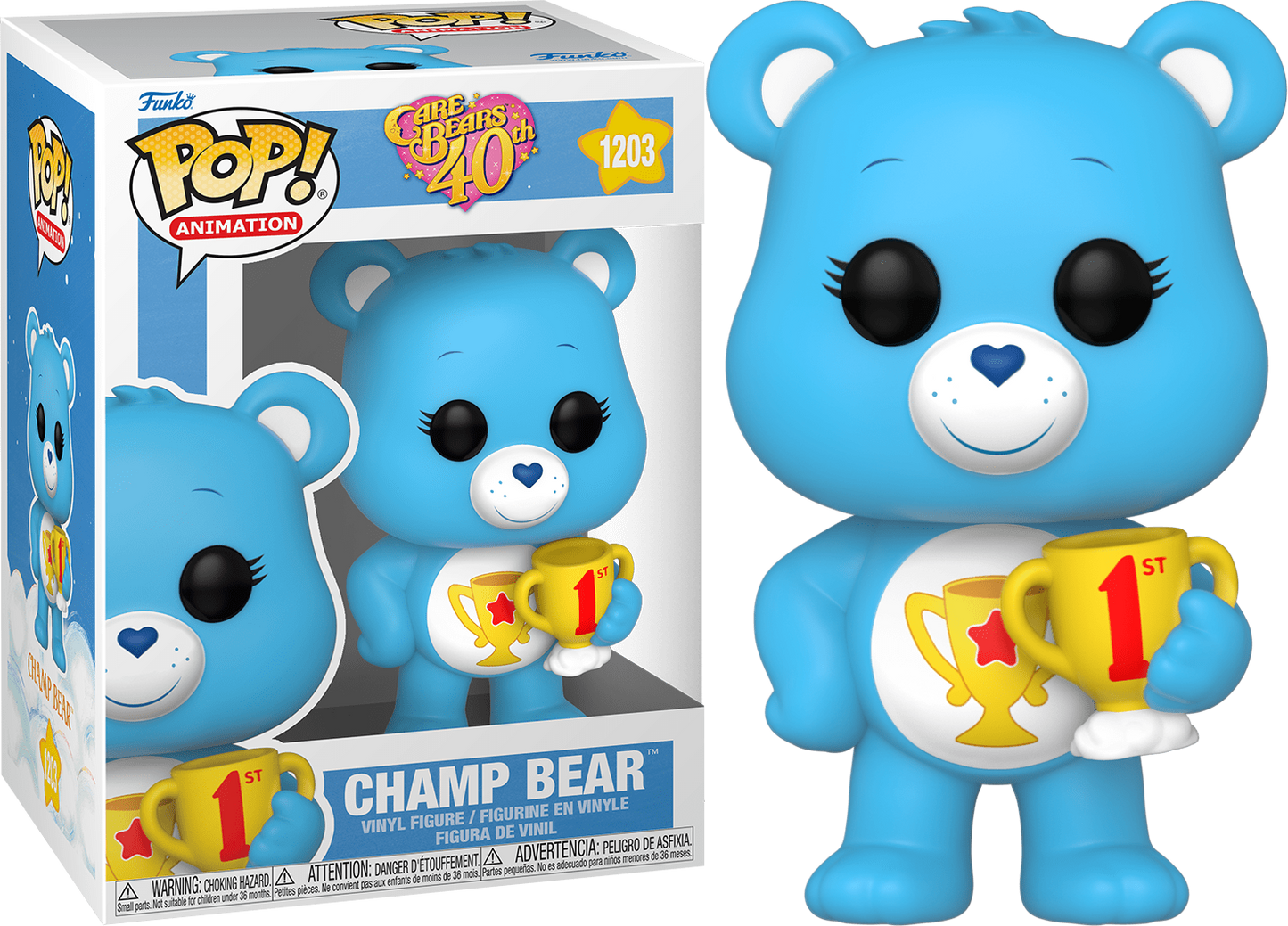 Champ Bear #1203 - Care Bears Funko Pop! Vinyl Figure