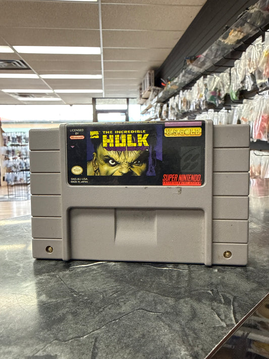 The Incredible Hulk (Super Nintendo SNES, 1994)