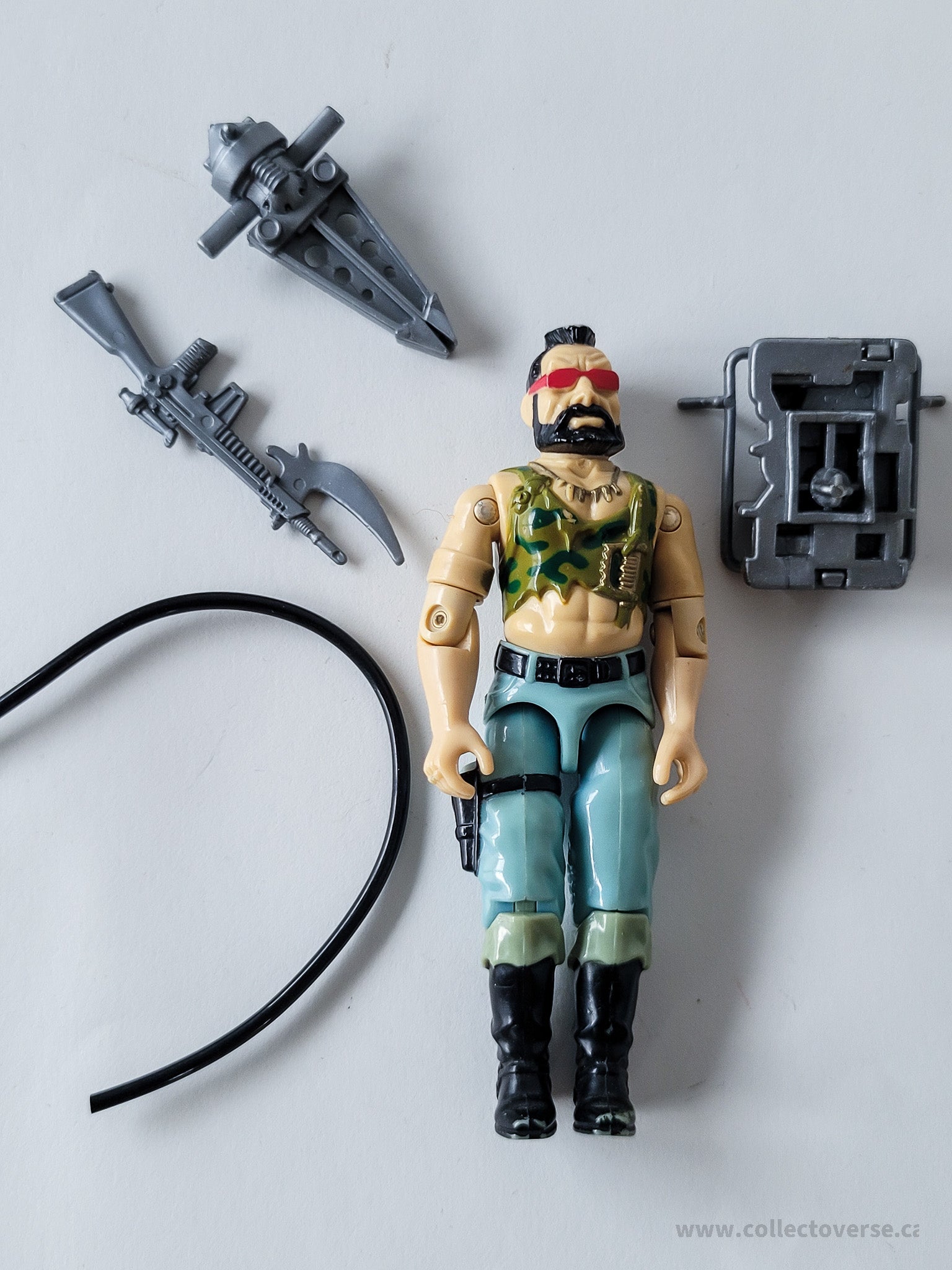 GI Joe Ripper 1985 ARAH Vintage Complete – Collectoverse Toys