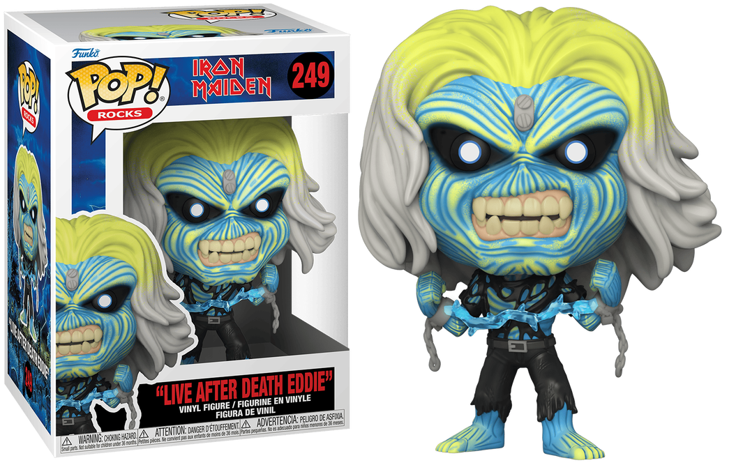 Live After Death Eddie #249 - Funko Pop! Vinyl Figure