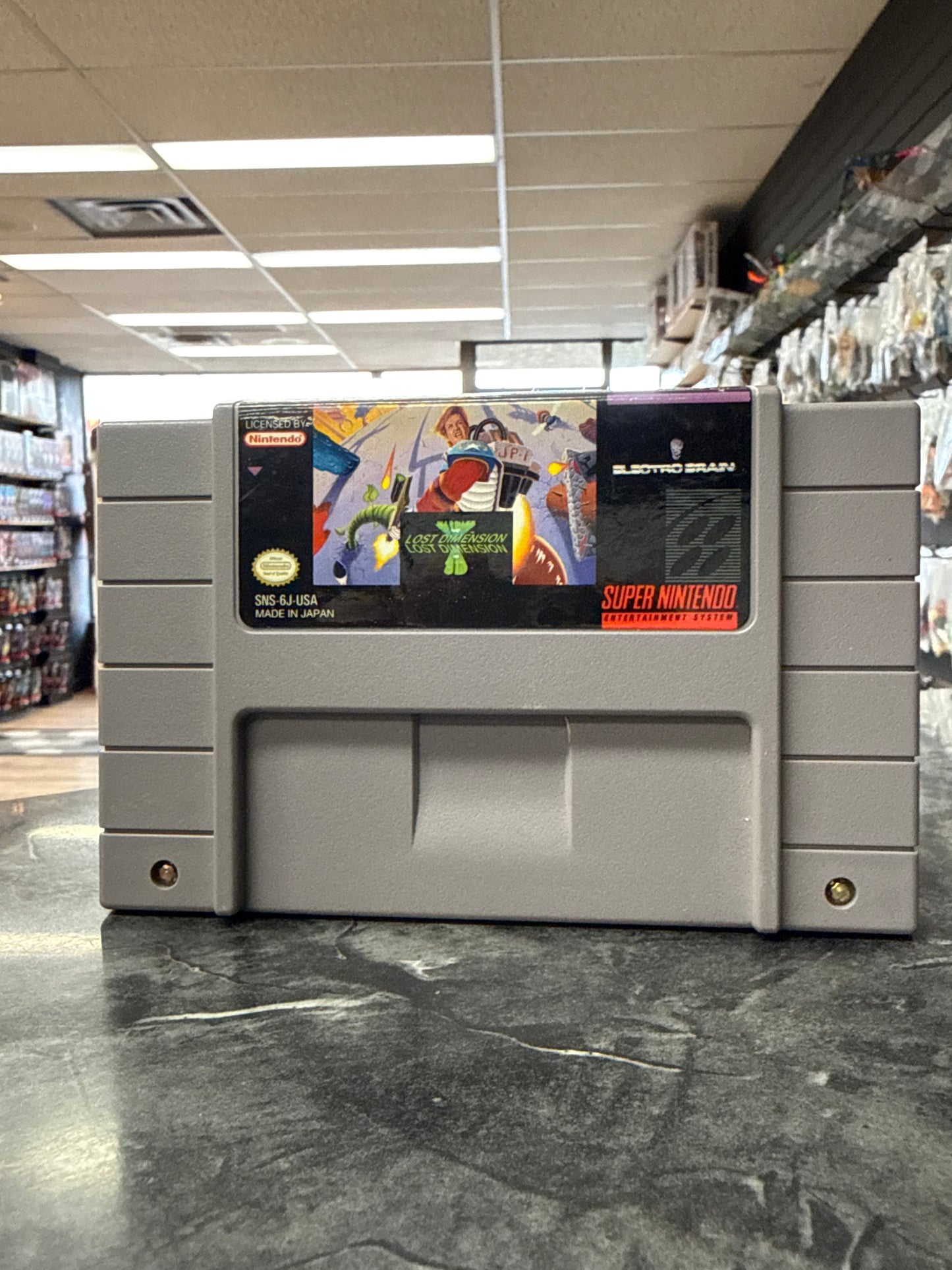 Jim Power: The Lost Dimension in 3D (Super Nintendo SNES, 1993)