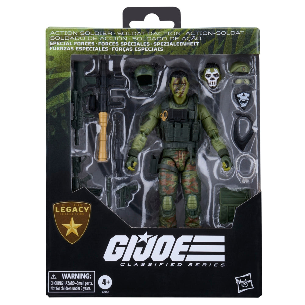 G.I joe Classified Legacy Collection Action Soldier: Special Forces Action Figure