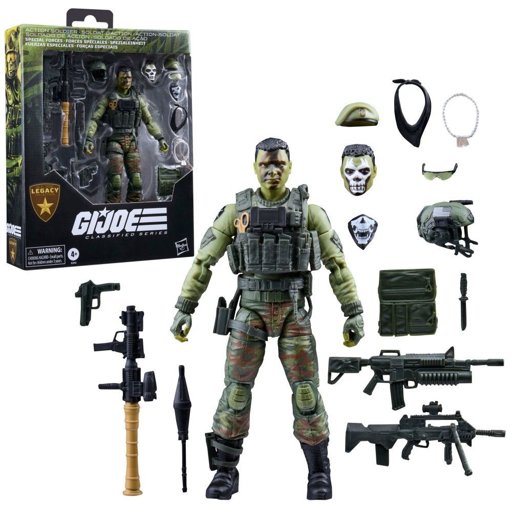 G.I joe Classified Legacy Collection Action Soldier: Special Forces Action Figure