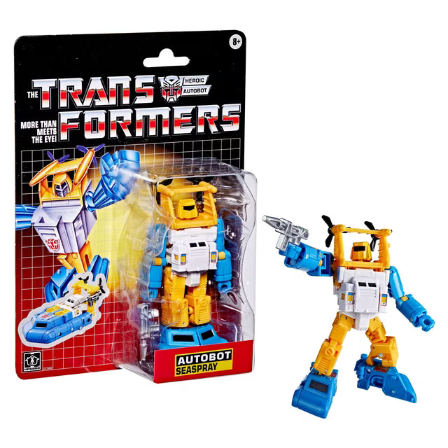 Transformers Retro G1 Autobot Seaspray