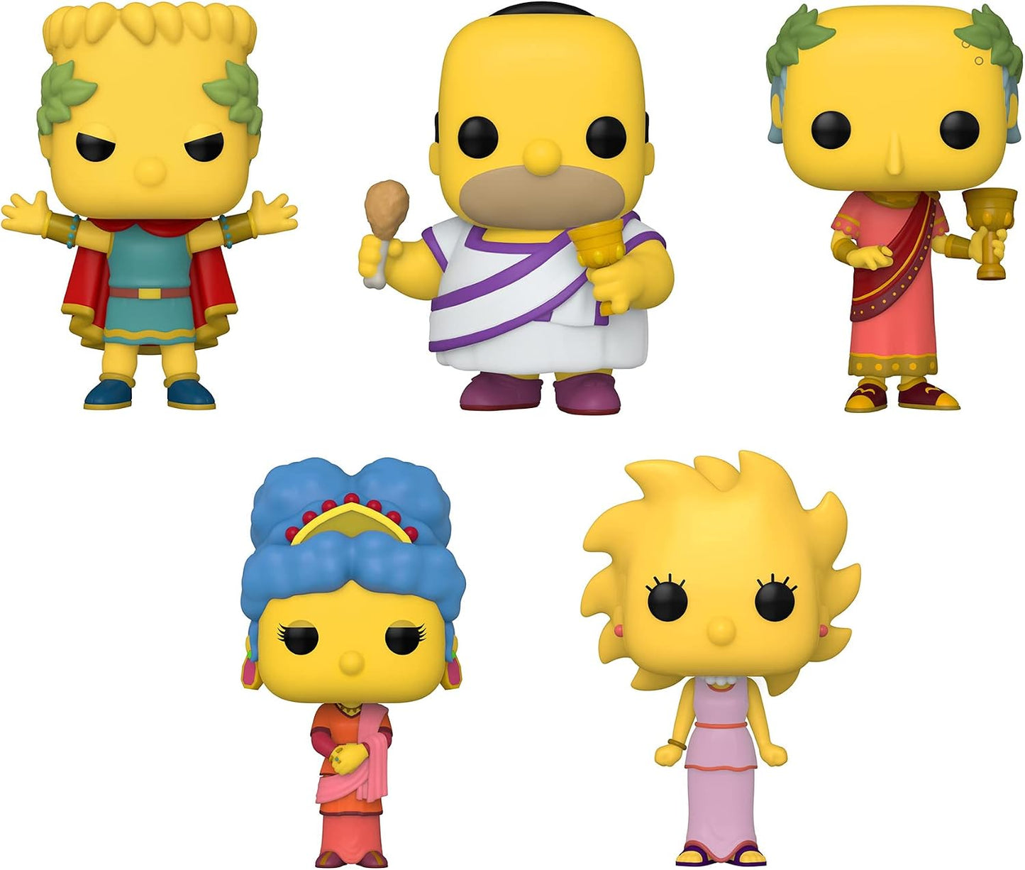 The Simpsons (Greek) Set of 5 - Funko Pop! Vinyl Figures