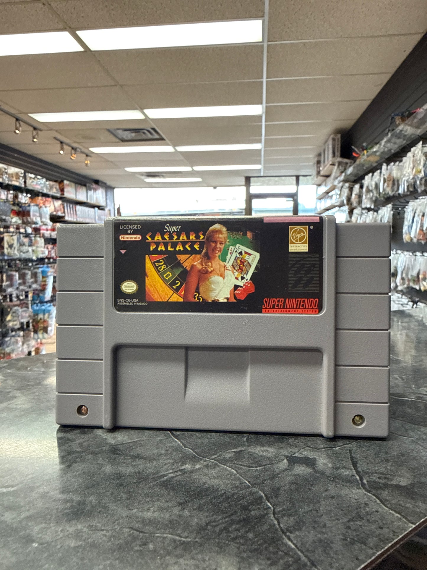 Super Caesars Palace (Super Nintendo SNES, 1993)