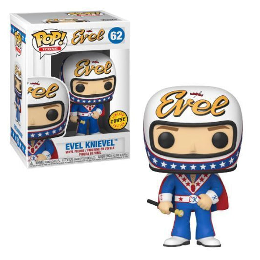Evel Knievel #62 CHASE - Funko Pop! Vinyl Figure