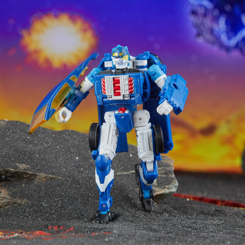 Transformers Legacy United Deluxe Class Robots in Disguise 2001 Universe Autobot Side Burn