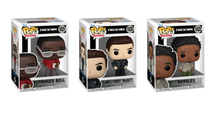 The Wire Set of 3 - Funko Pop! Vinyl Figures