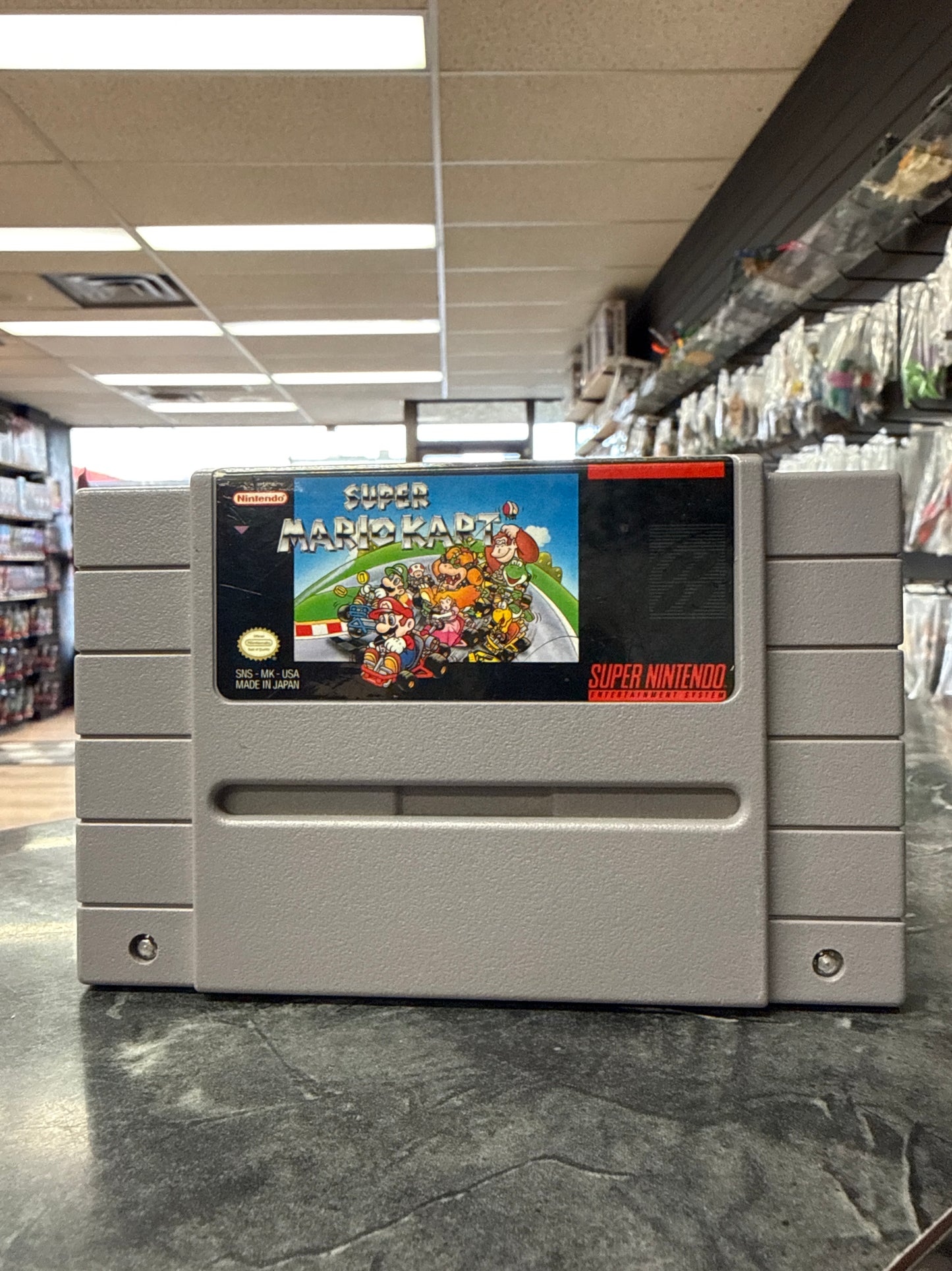 Super Mario Kart (Super Nintendo SNES, 1992)