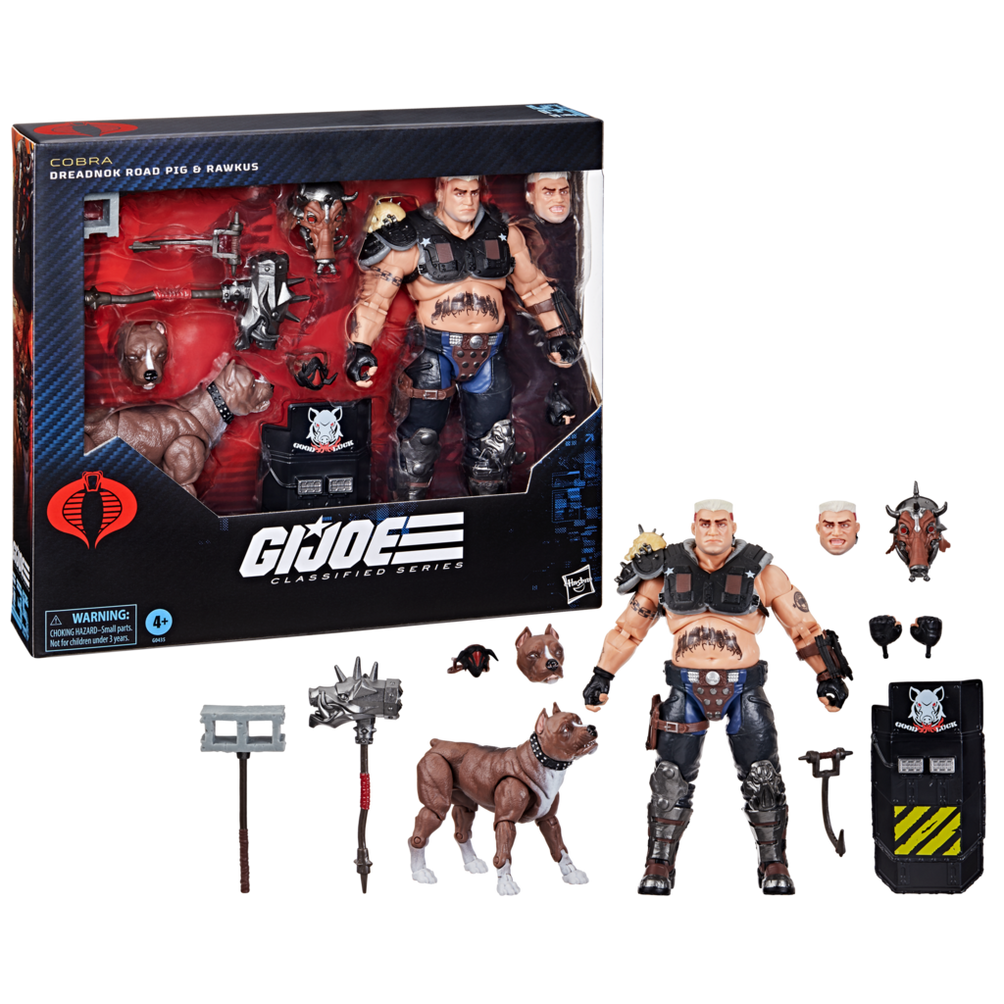 G.I. Joe Classified Series #135, Dreadnok Road Pig & Rawkus ...