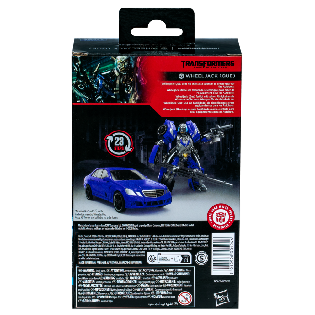 (Pre-Order) Transformers Studio Series Deluxe Class Transformers: Dark of the Moon Wheeljack (Que)